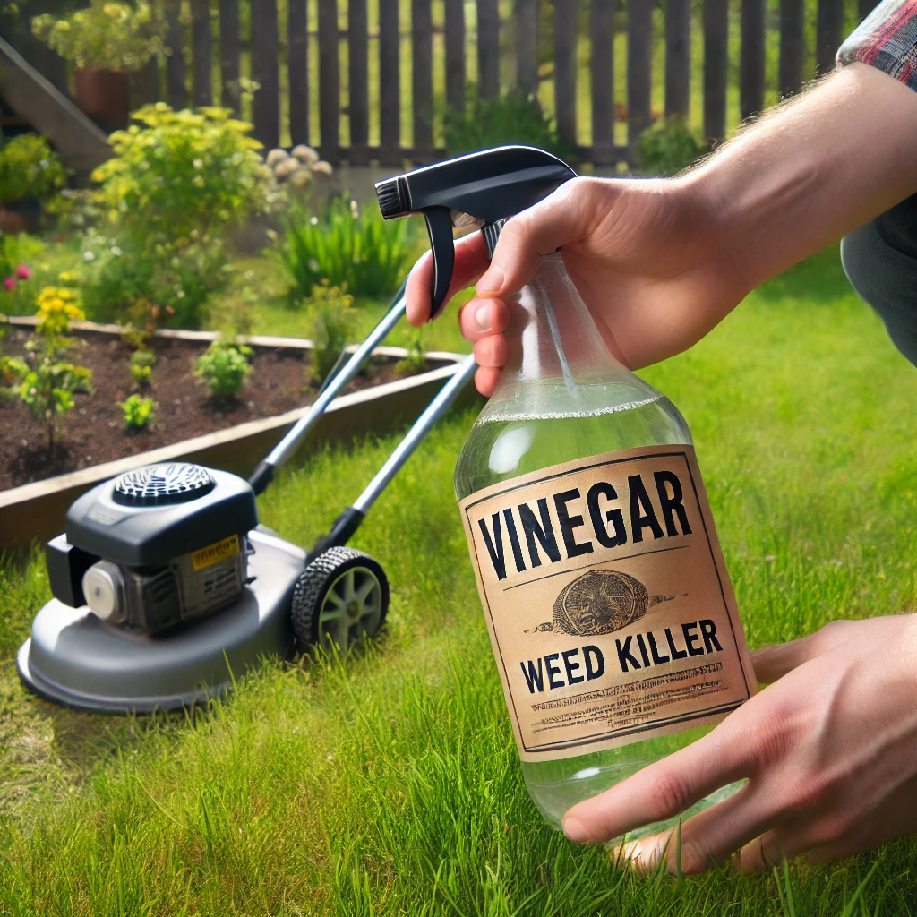 vinegar kill weeds